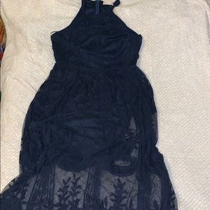 Navy Blue Altar’d State Maxi Dress